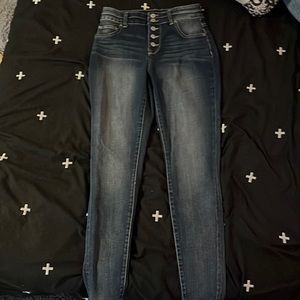 Maurice’s dark blue jeans